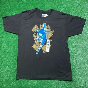 Black Anime Graphic Tee